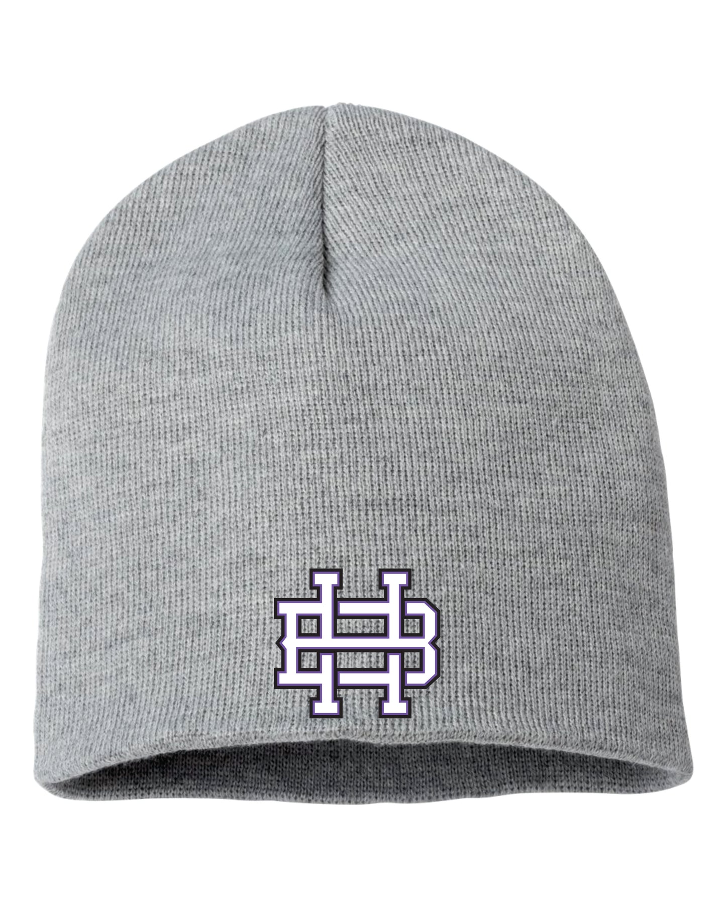 Hype Heather Grey Sportsman 8" Beanie
