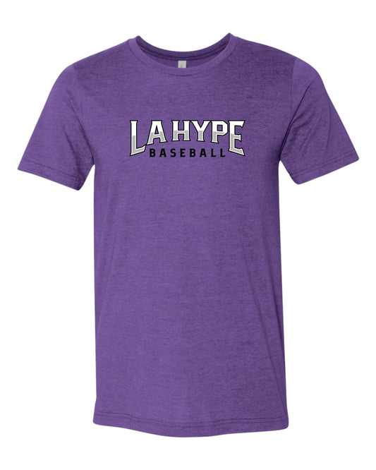 Hype Heather Team Purple Bella+Canvas T-Shirt