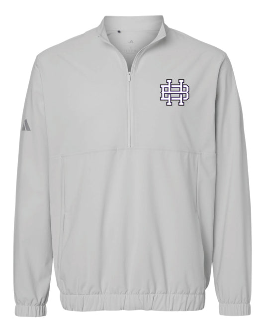 Hype Grey One Adidas Half-Zip Pullover