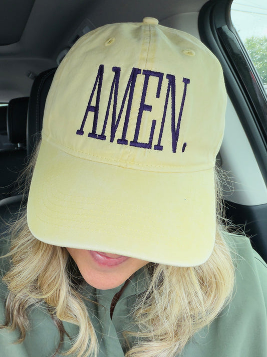 AMEN Hat (yellow)