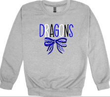 Dragons Bow Sweatshirt (embroidered)