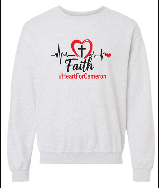 Heart for Cameron Sweatshirt