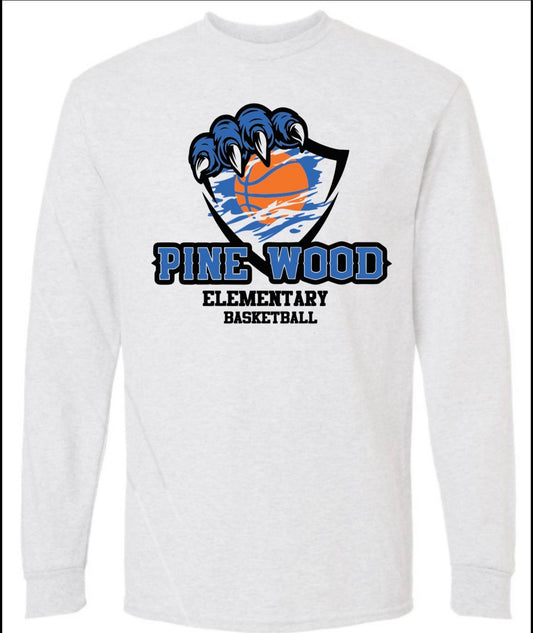 PWE Basketball Long Sleeve Grey