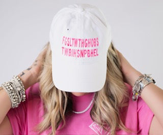 John 3:16 Hat (white)