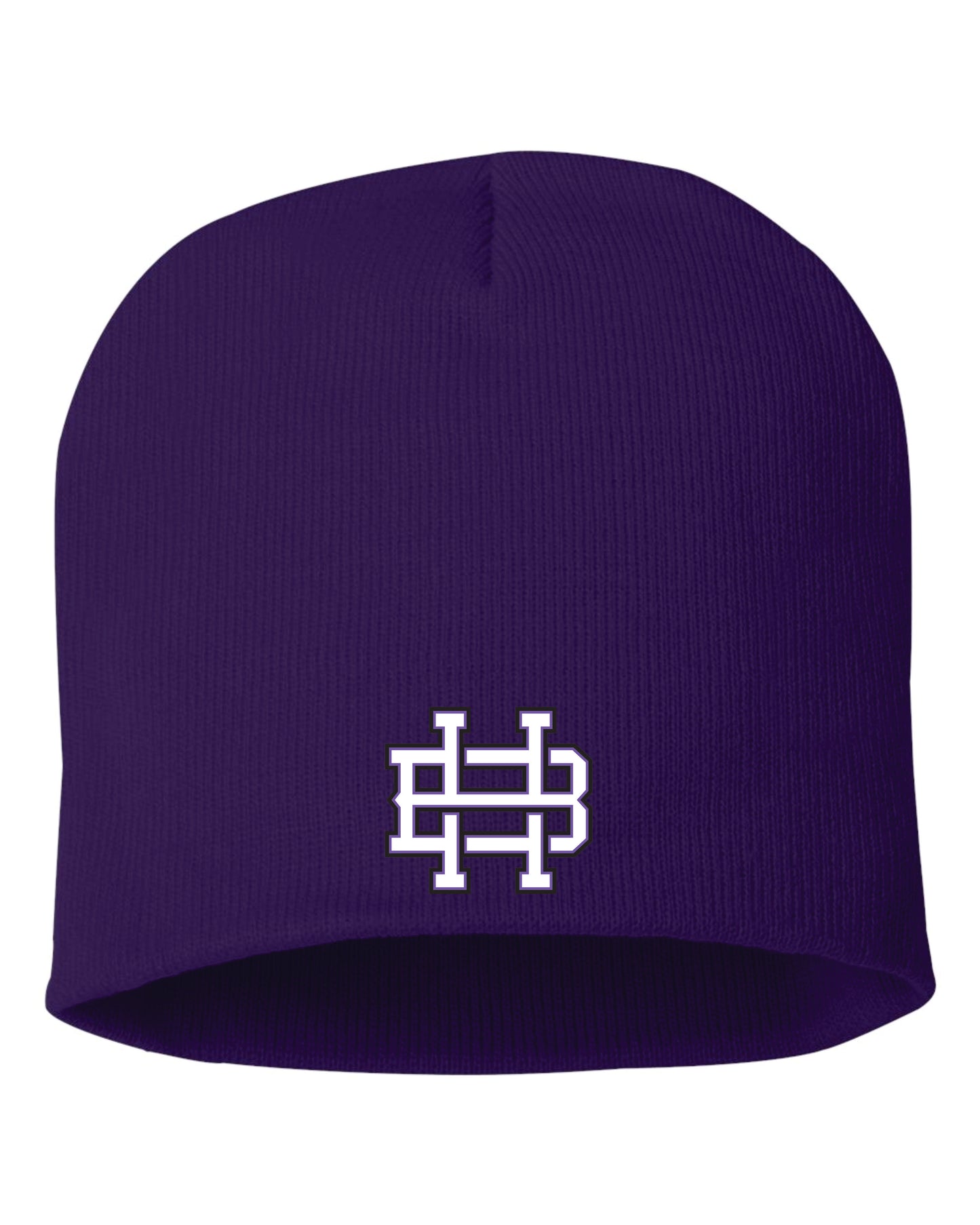 Hype Purple Sportsman 8" Beanie