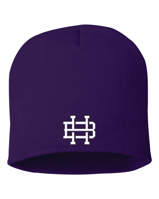 Hype Purple Sportsman 8" Beanie